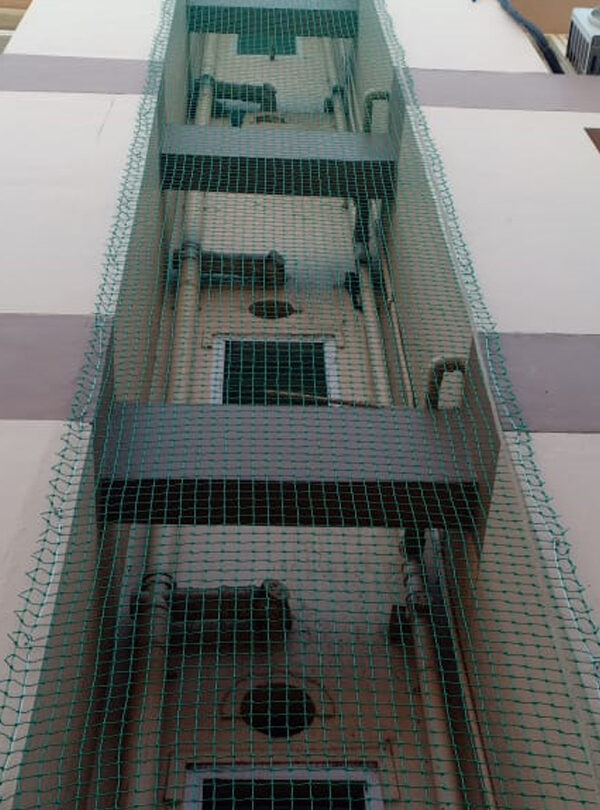 Duct Area Covering Safety Nets